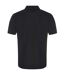 Mens Jersey Superwash 60c Regular Polo Shirt Black Kustom Kit-2