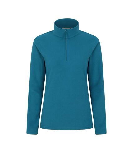 Womens/ladies camber ii fleece top bright blue Mountain Warehouse