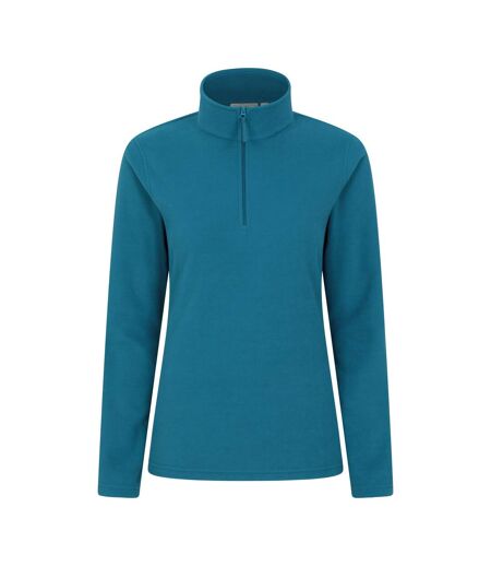 Womens/ladies camber ii fleece top bright blue Mountain Warehouse