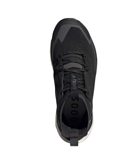 Womens/ladies Terrex Free 2 Hiking Shoes Black Grey Adidas