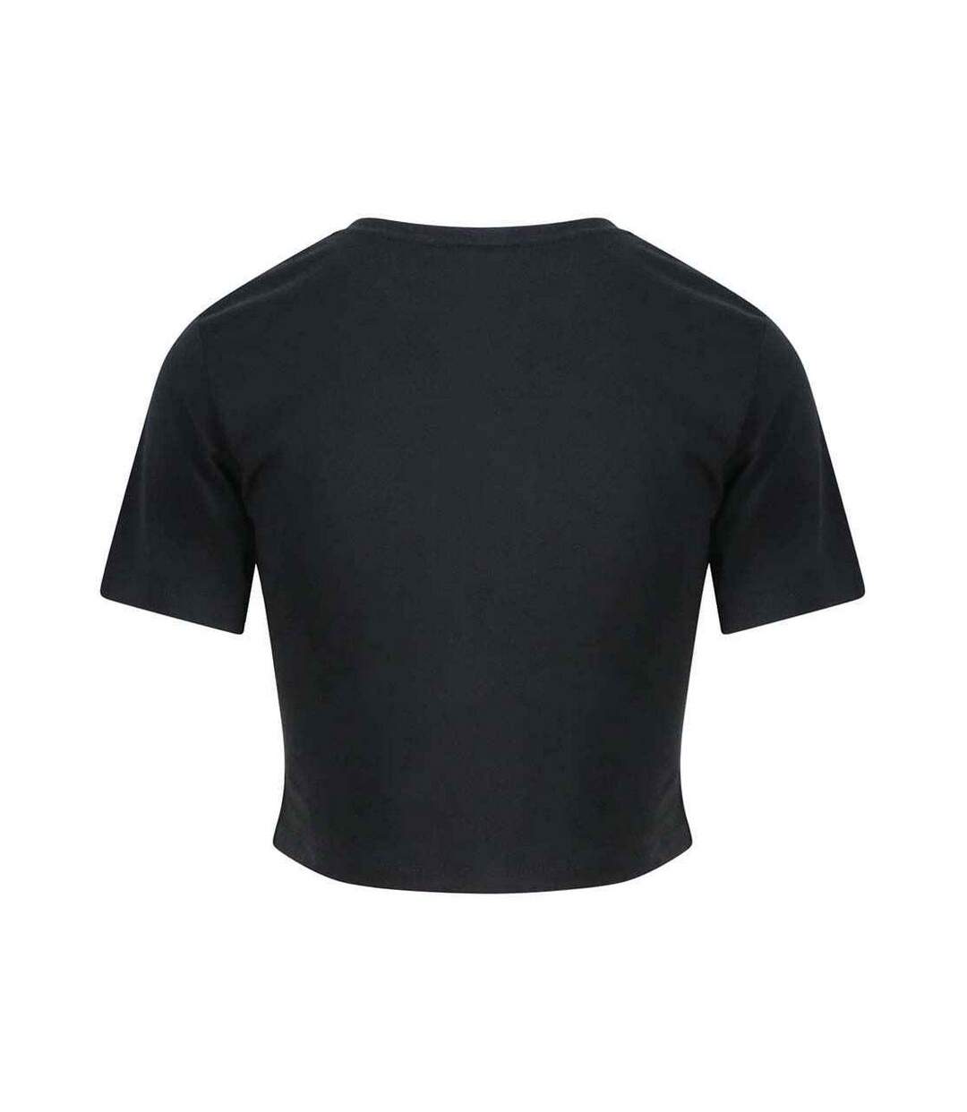 T-shirt Girlie Femme Noir Awdis-2