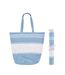 Ensemble Tote Bag Hummum 38 Cm X 50 Cm X 14 Cm Turquoise Vif MidOcean-2