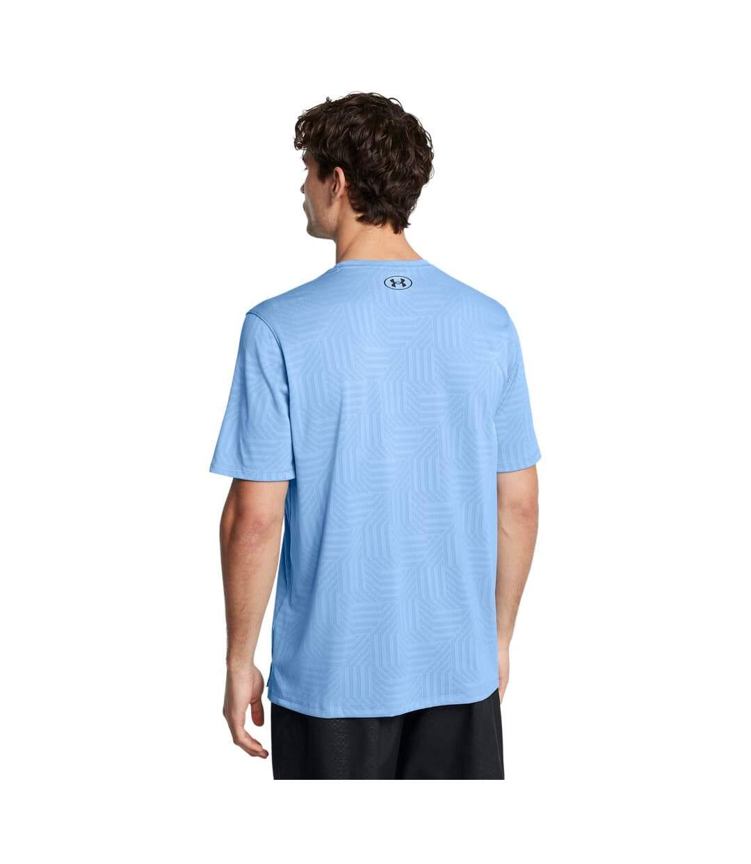 T-shirt Tech Geotessa Homme Bleu Under Armour-2