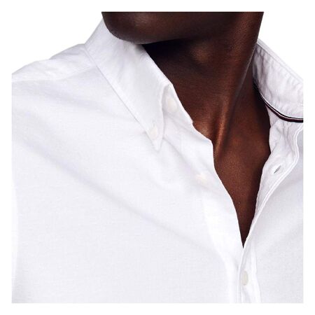 Chemise Manches Longues Blanches Homme Tommy Hilfiger Oxford - M