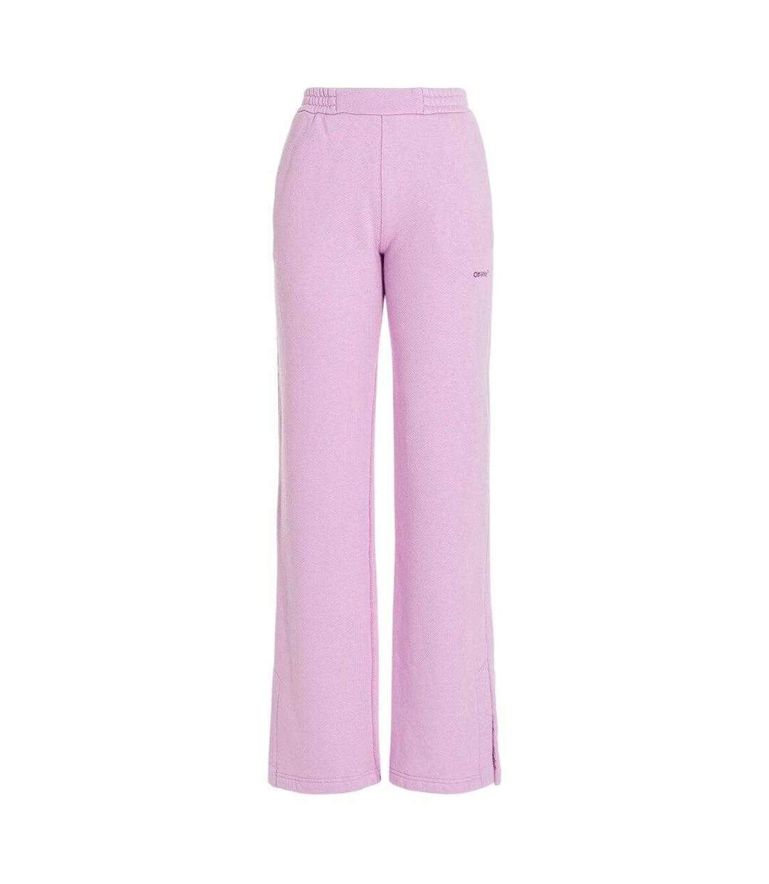 Pantalon De Jogging Adulte Lilas Off White-1