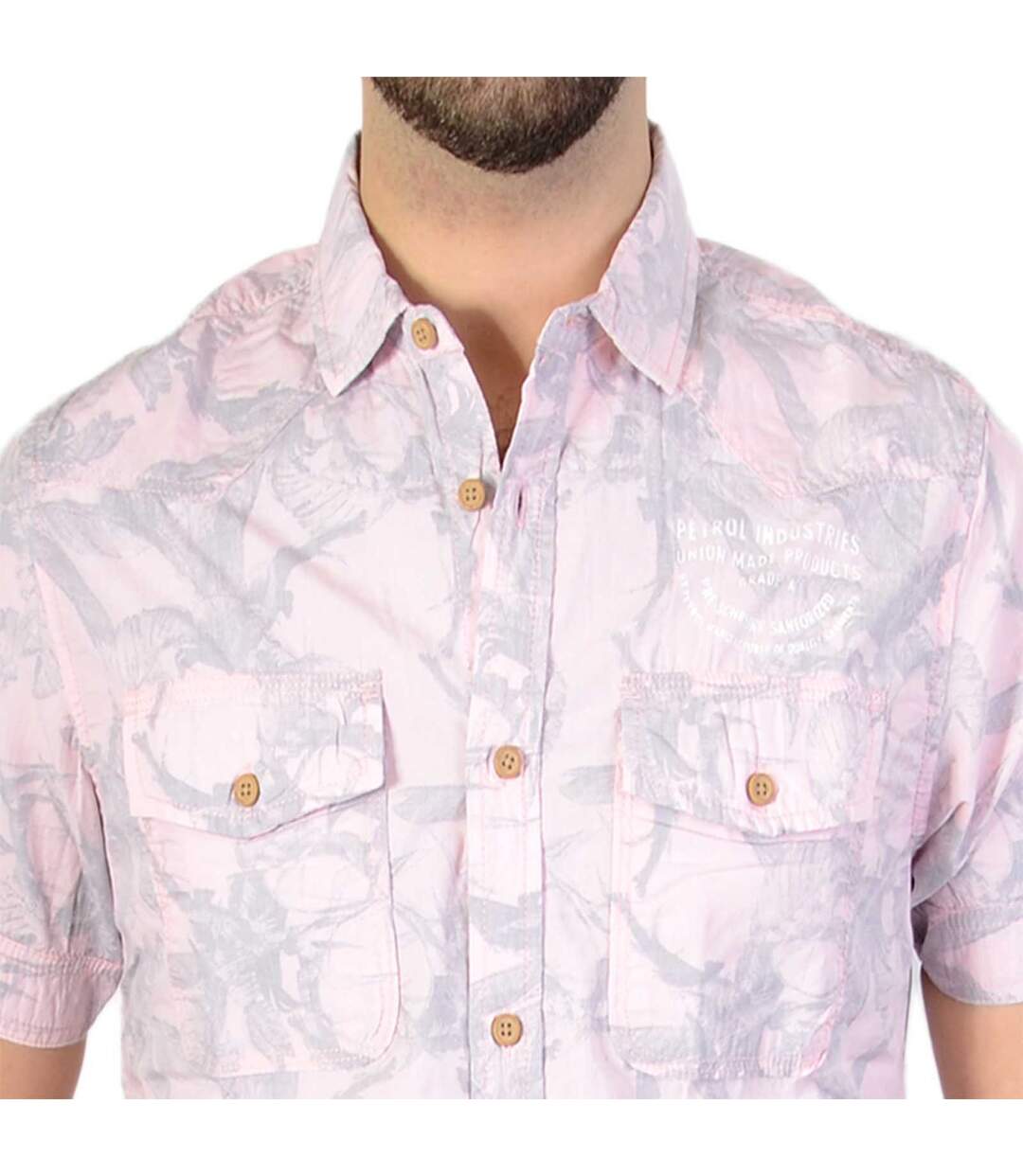 Chemise Petrol Industries Sunset Pink