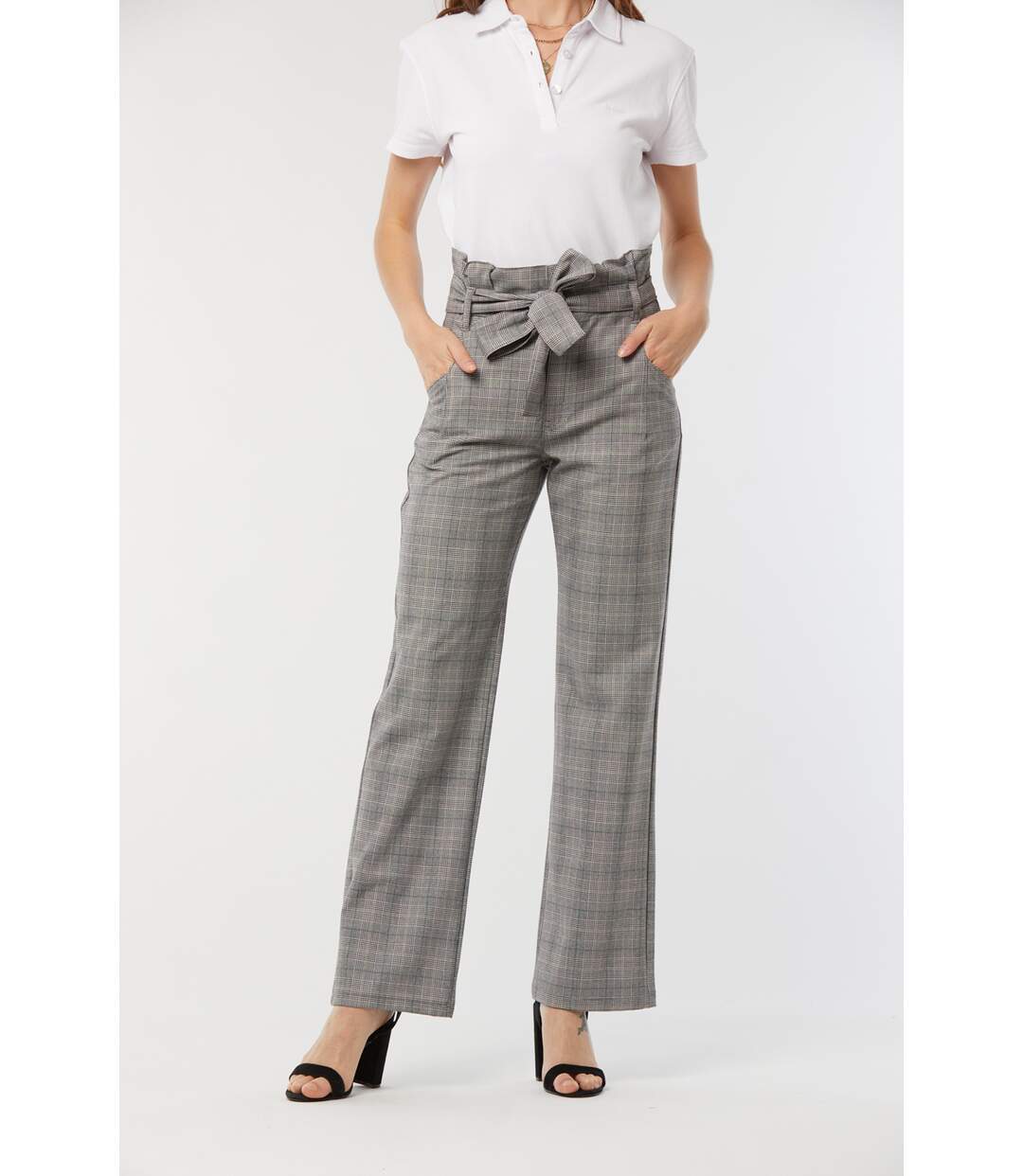 Pantalon polyester flair GINA