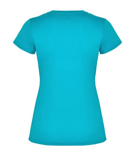 T-shirt Montecarlo Femme Turquoise Vif Roly Sport