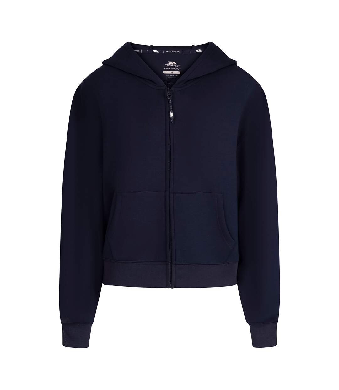 Veste À Capuche Sileas Active Femme Bleu Marine Trespass-1