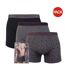 Boxers Homme Noir Gris Charbon Emporio Armani-1