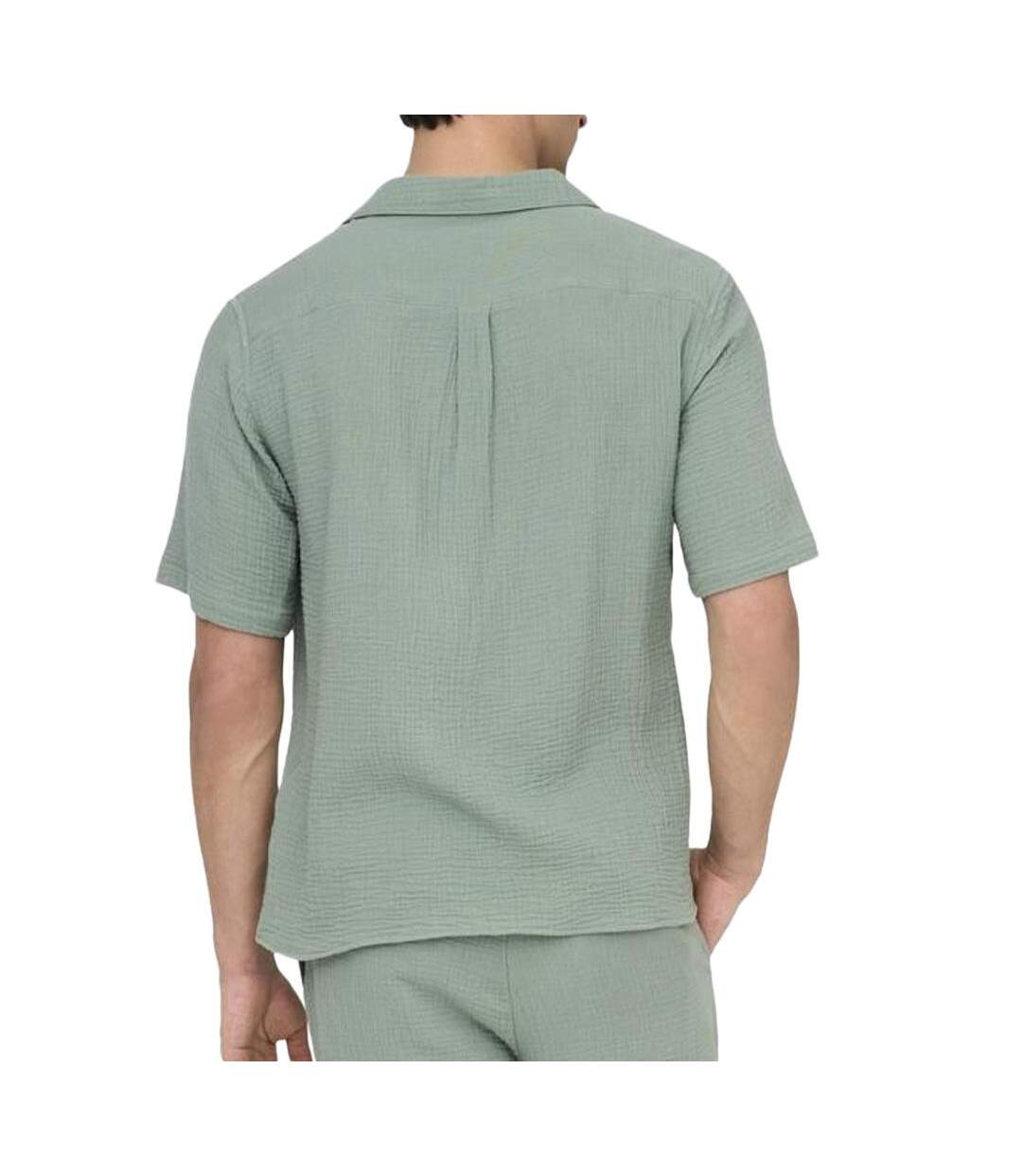 Chemise verte homme only & sons kyle-2