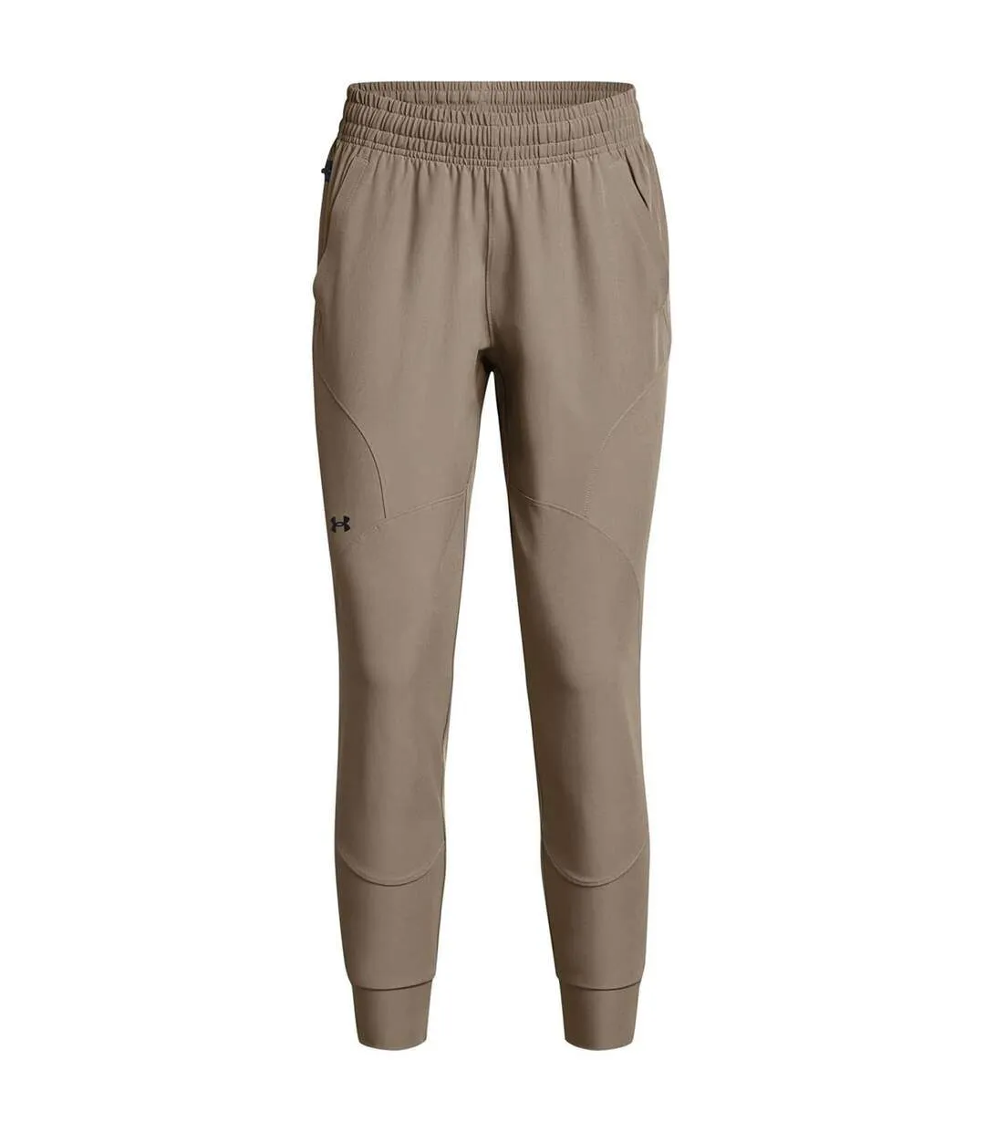 Womens/ladies Unstoppable Performance Tracksuit Bottoms Brown Under Armour-2