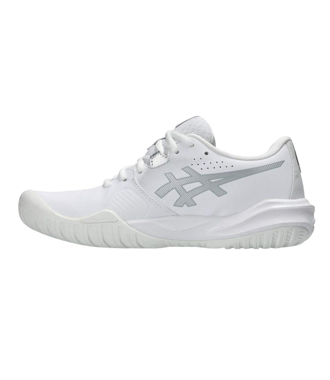 Chaussures De Tennis Challenger Femme Blanc Argenté Asics-3