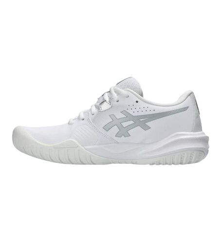 Chaussures De Tennis Challenger Femme Blanc Argenté Asics