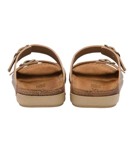 Claquettes Rome Femme Blanc Cassé Lotus Shoes