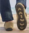 Mokassins mit Loch-Design und Klettlasche Atlas For Men