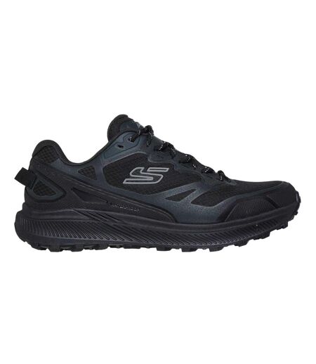 Mens Ridgestar Lace Up Flat Trainers Black Skechers