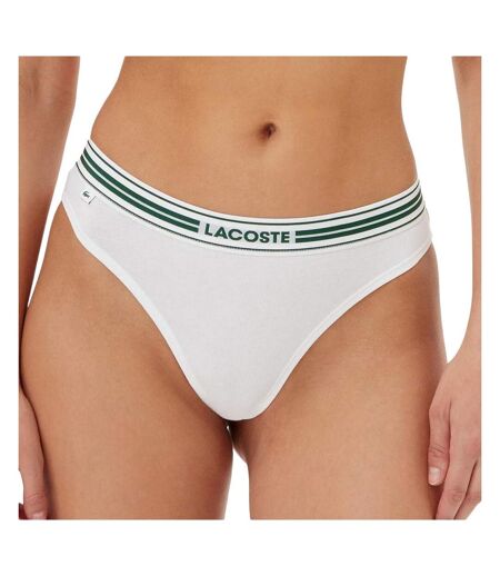 X1 string blanc femme lacoste 8f5147