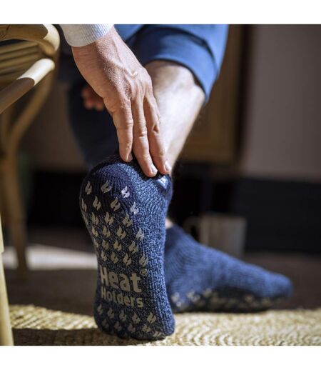 3 Pairs Mens 2.3 TOG Non Slip Low Cut Ankle Thermal Slipper Socks