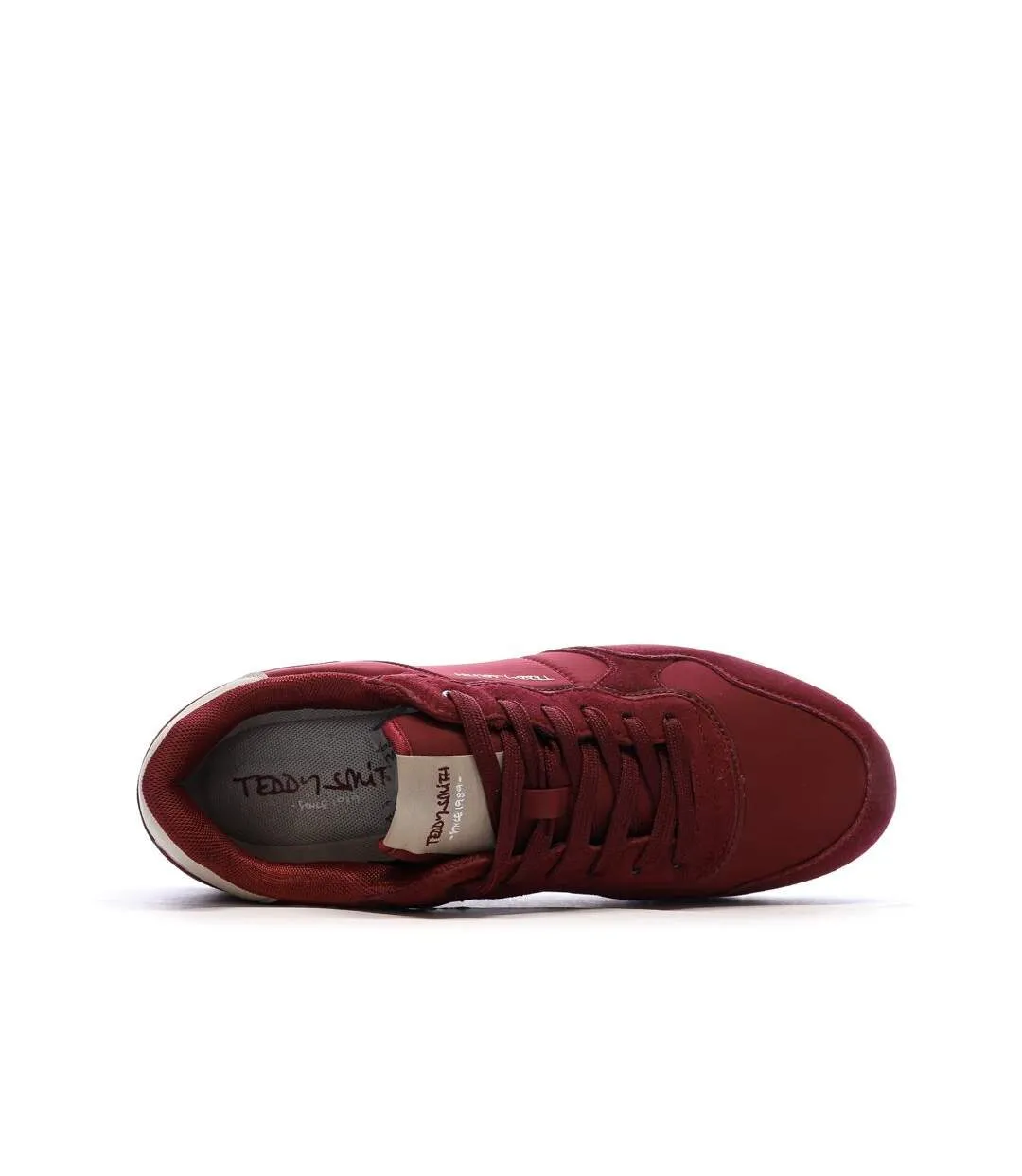 Baskets bordeaux homme teddy smith 120249-4