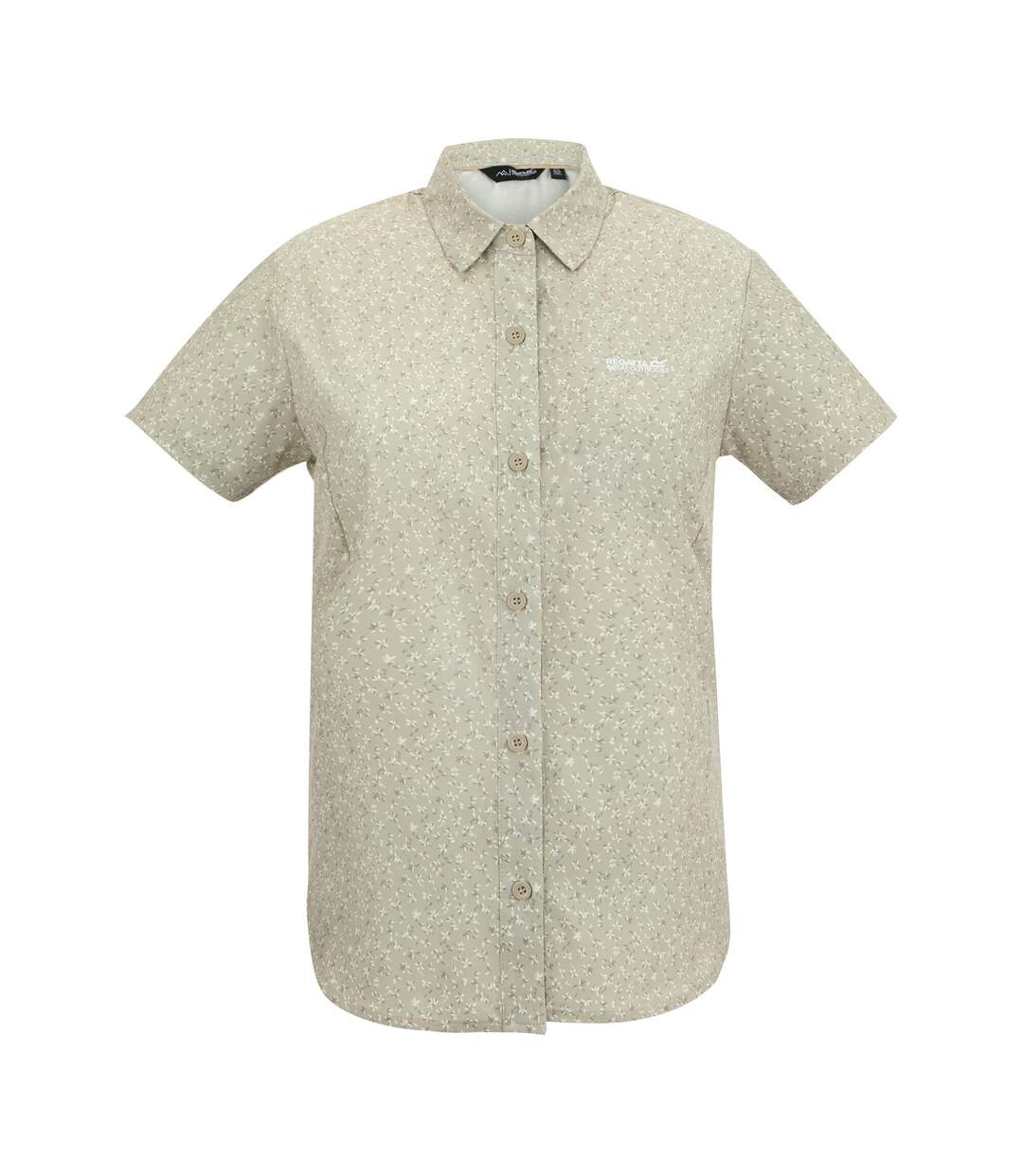 Chemisier Motif/style Pétale Femme Blanc Cassé Regatta-2