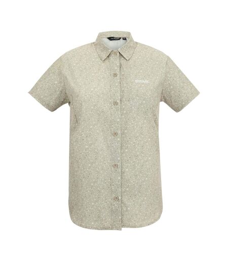 Chemisier Motif/style Pétale Femme Blanc Cassé Regatta