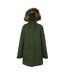 Womens/ladies Sabinka Insulated Waterproof Jacket Dark Khaki Regatta-2