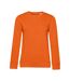 Sweat Organic Inspire Femme Orange B&C-1
