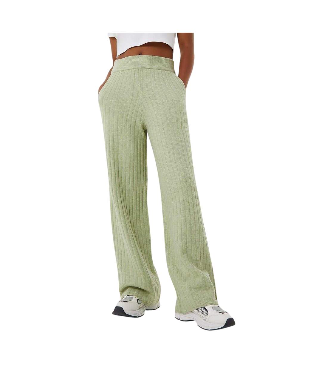 Pantalon Femme Vert Kaki Pâle Jack Wills-2