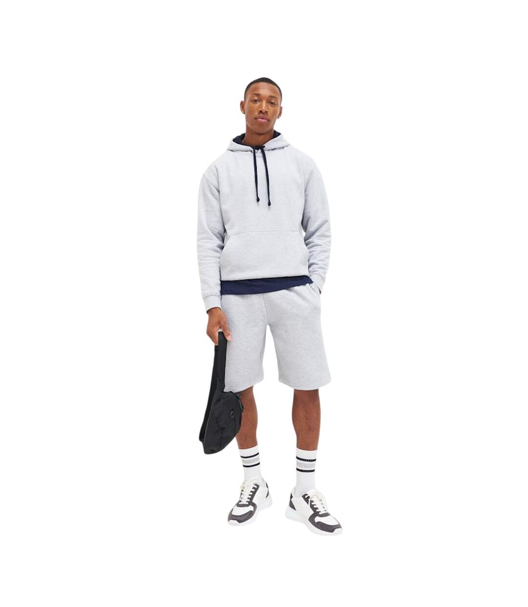 Short Campus Adulte Gris Awdis-1