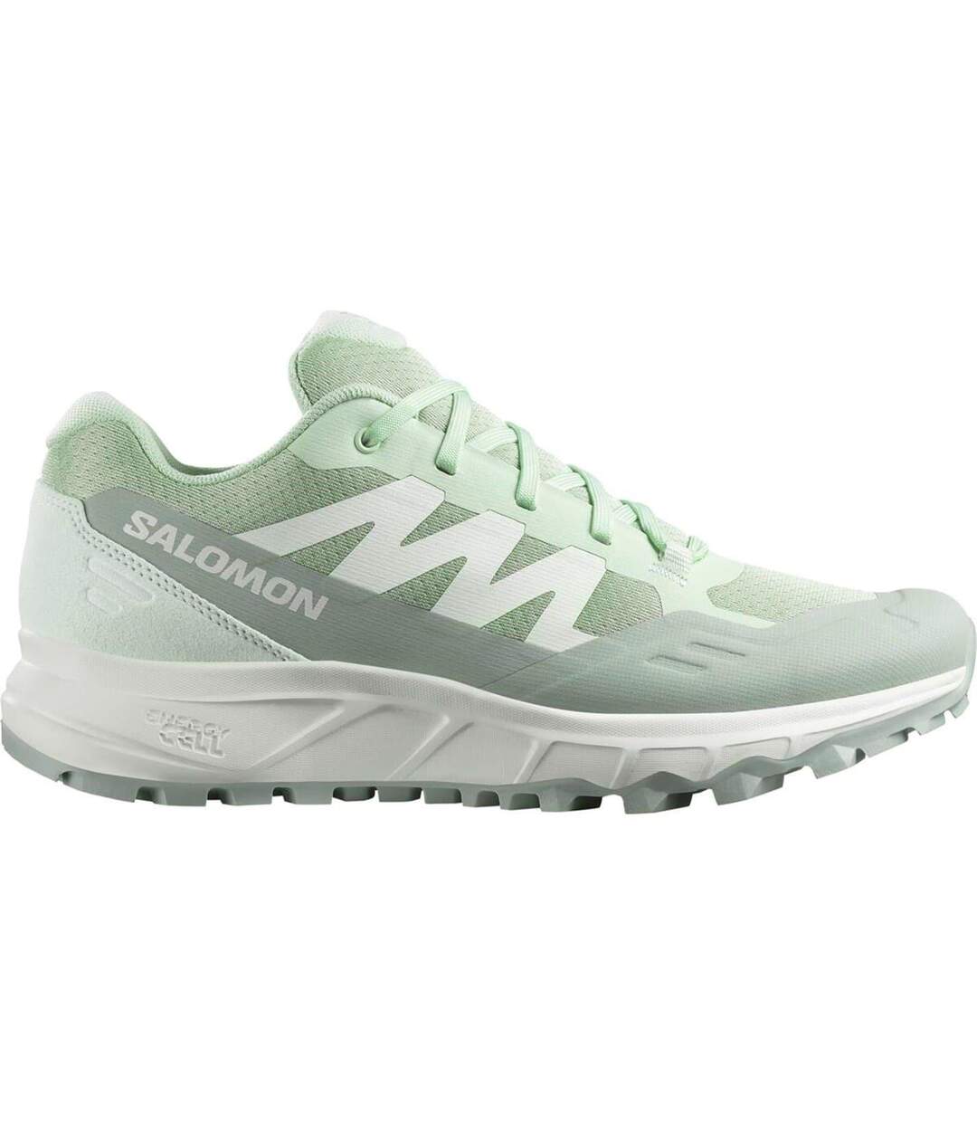 Baskets Motif/style Logo Femme Vert Écume Salomon-1