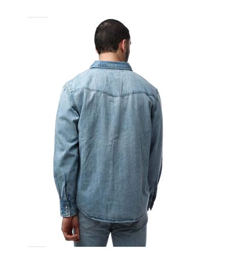 Chemise sawtooth homme bleu clair Levis
