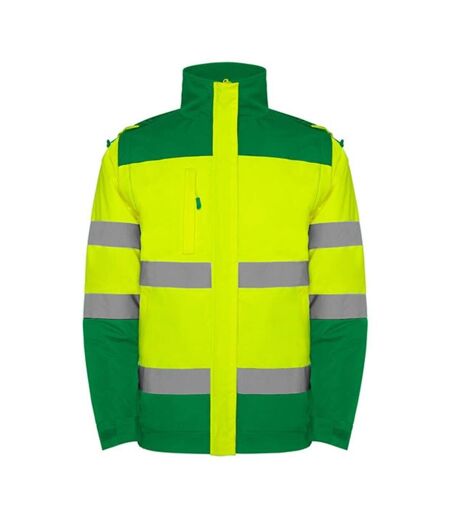 Parka Epsylon Homme Vert Jaune Fluo Roly Workwear
