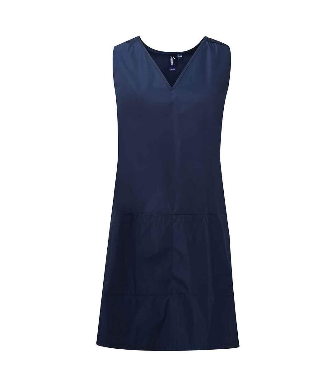 Unisex adult waterproof tunic s-m navy Premier-1