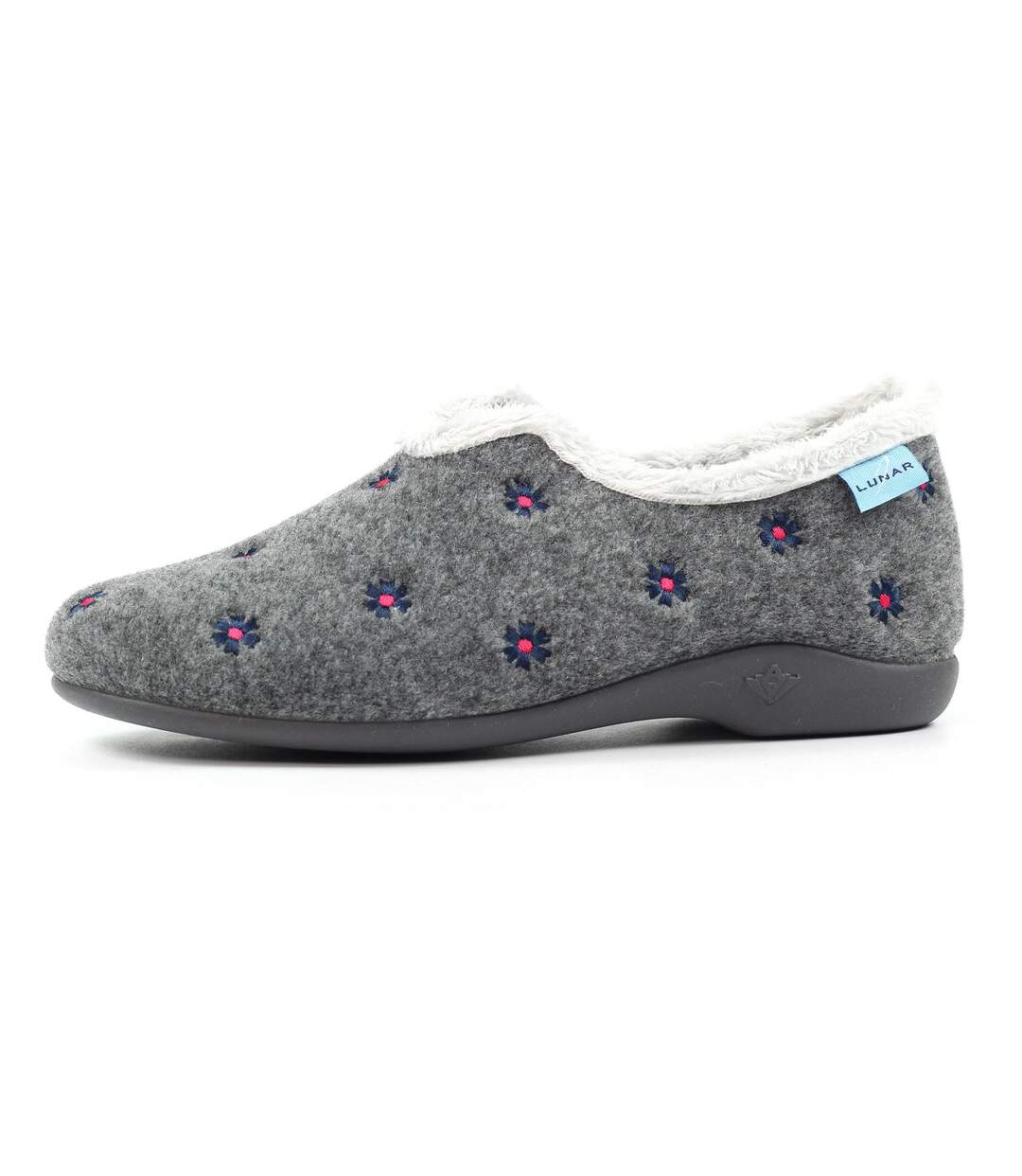 Chaussons Havana Femme Gris Lunar-3