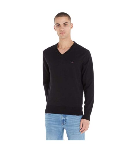 Pull Homme Noir Tommy Hilfiger