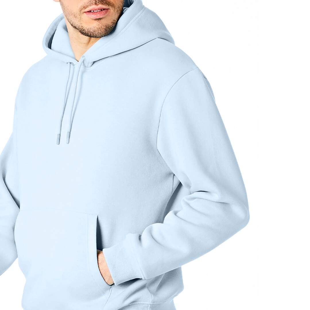 Sweat à capuche homme bleu clair RIPT Essentials-3