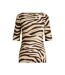 T-shirt Motif/style Imprimé Zèbre Judy Femme Crème Marron Ralph Lauren-2