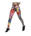 Womens/ladies All-over Print Skinny Running Tights Multicoloured Adidas-3