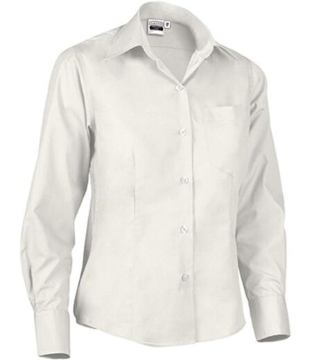 Chemise manches longues - Femme - STAR ML - blanc cassé ivoire