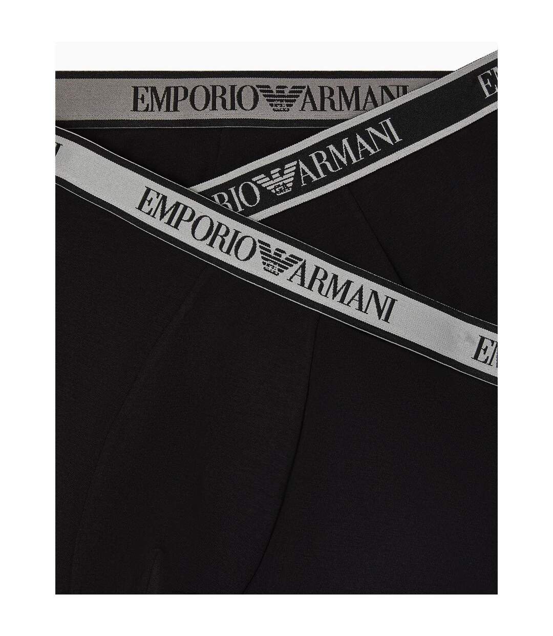 Lot De 3  Sous-vêtements Motif/style Logo Core Homme Noir Emporio Armani-4