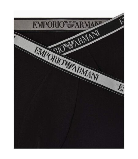 Lot De 3  Sous-vêtements Motif/style Logo Core Homme Noir Emporio Armani
