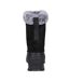 Womens/ladies Snowdrift Suede Faux Fur Lined Snow Boots Black Mountain Warehouse-2