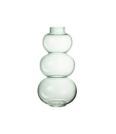 Paris Prix - Vase Design En Verre boule 36cm Vert