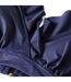 Womens/ladies Ruffled V Neck Bikini Top Navy Ralph Lauren-3