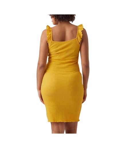 Robe de grossesse jaune mamalicious lindie