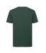 T-shirt Homme Vert Bouteille Russell Pure Organic-2
