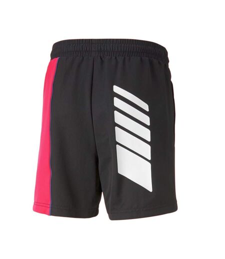 Short noir/rose homme puma mercedes amg woven