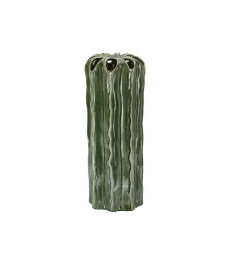 Vase en Céramique Cactus 31cm Vert