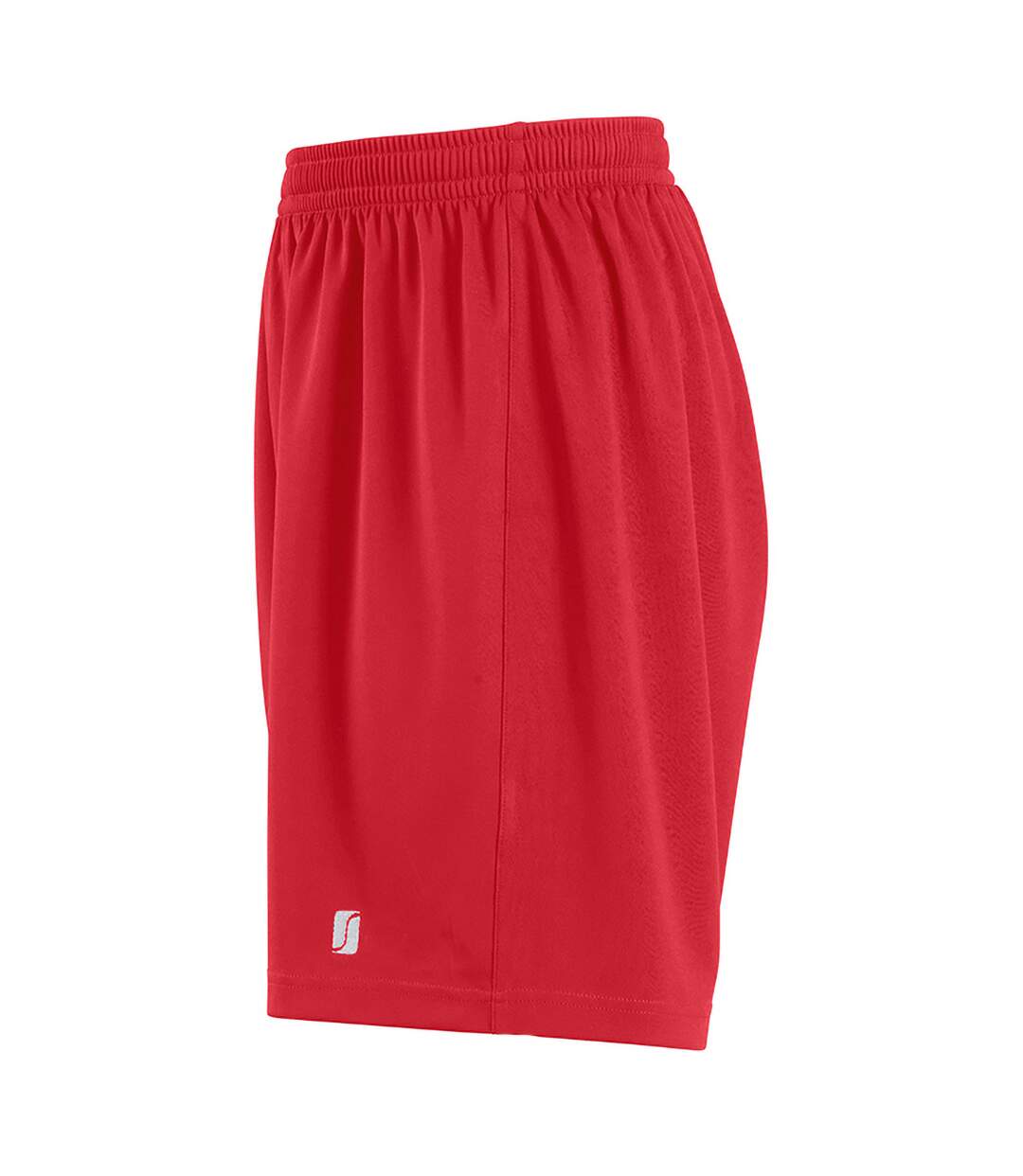 San siro ii short de sport homme rouge SOLS-4